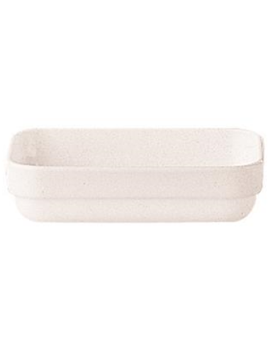 Piatto rettangolare - Dimensioni cm 14 x 9 x 3,5 h