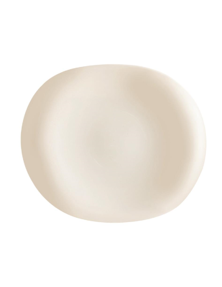 Oval plate - Dimensions 17 x 15 cm