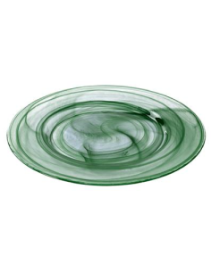Piatto piano - Verde Pino - Dimensioni Ø 33.5 cm
