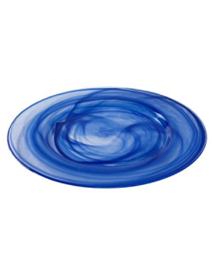 Flat plate - Aegean Blue - Dimensions Ø 33.5 cm