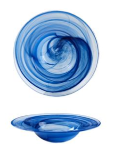 Pasta plate - Aegean Blue - Dimensions Ø 23 cm 2