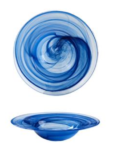 Pasta plate - Aegean Blue - Dimensions Ø 23 cm