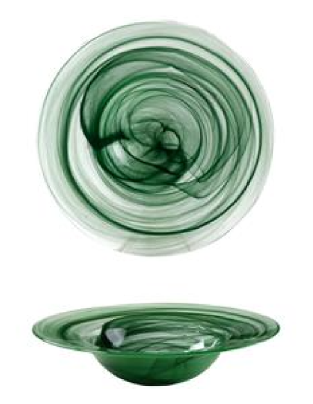 Piatto pasta - Verde Pino - Dimensioni Ø 23 cm