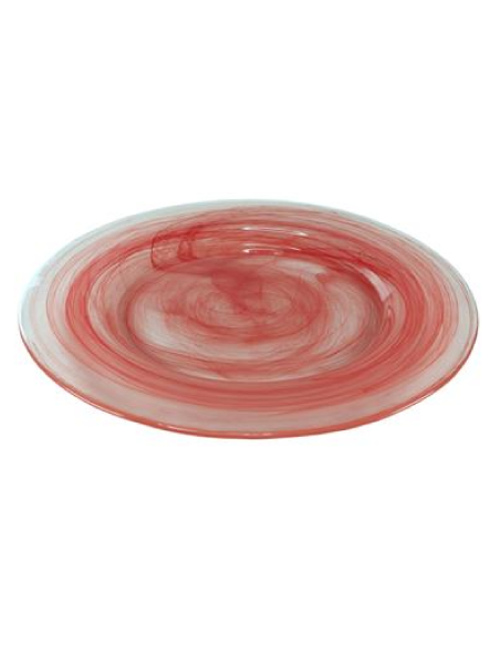 Piatto piano - Rosso - Dimensioni Ø 33.5 cm