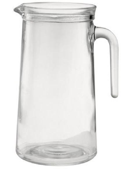 Jug - Capacity 120 cl - Oz 42 1/4 - Dimensions Ø 9.7 cm x 20 h