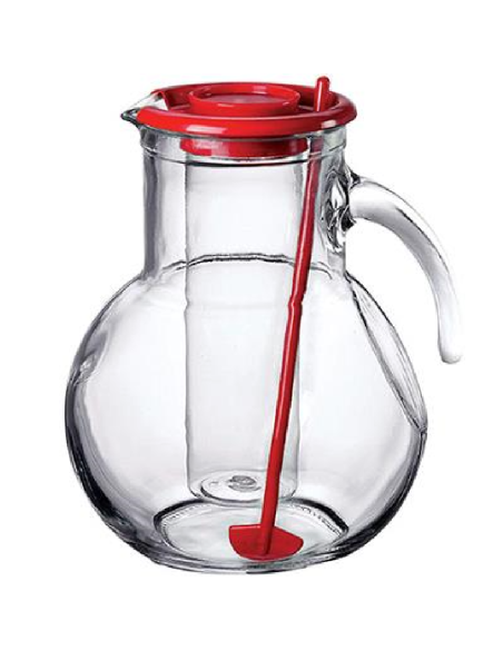 Jarra con hielera - Capacidad 220 cl - Oz 72 3/4 - Dimensiones Ø 16,5 cm x 21,5 h