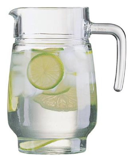 Brocca - Capacità 160 cl - Oz 54 - Dimensioni Ø 12.7 cm x 20.3 h