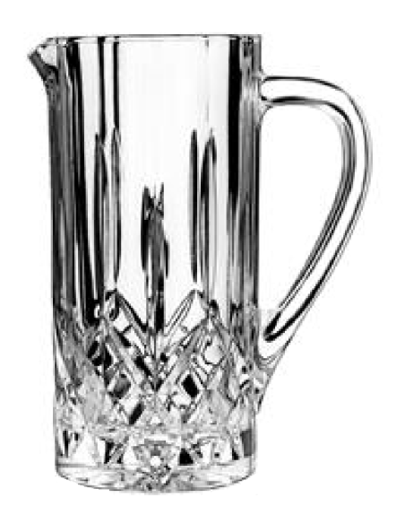 Jarra cilíndrica - Capacidad 120 cl - Oz 40 1/2 - Dimensiones Ø 17,7 cm x 23 h