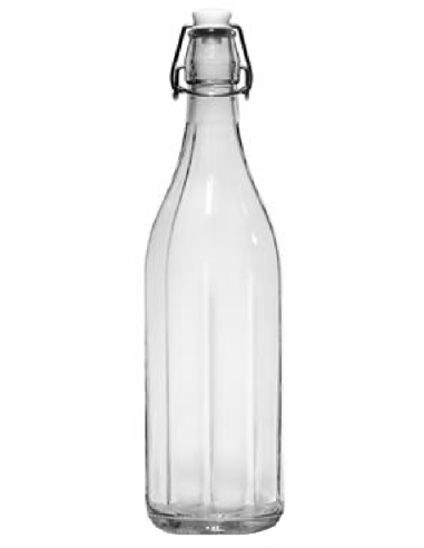 Bottle - Capacity 100 cl - Dimensions Ø 8.3 cm x 31.7 h