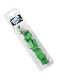 Lid clips - Green - For HACCP Gastronorm containers - 12...