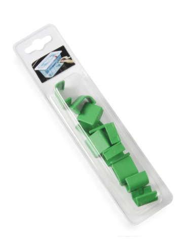 Clips coperchi - Verde - Per contenitori...