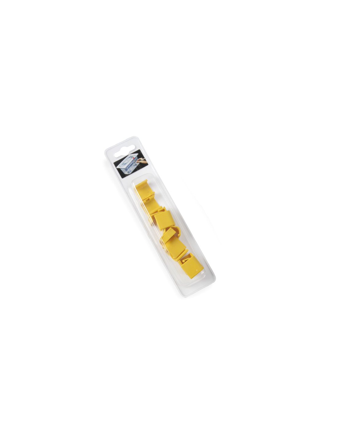 Clips lids - Yellow - For Gastronorm containers HACCP - 12 pieces