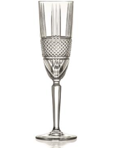 Calice flute 19 cl - Oz 6 1/4 - Dimensioni Ø 5.9 cm x 22.7 h 2