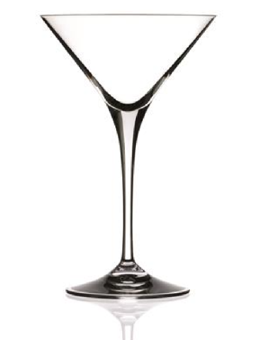 Martini glass 35 cl - 12 oz - Dimensions Ø 12.4 cm x 17 h