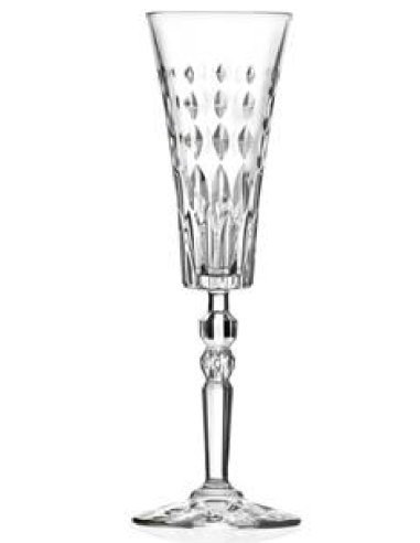 Flute goblet 17 cl - 5 2/3 oz - Dimensions Ø 7.6 cm x 24.4 h