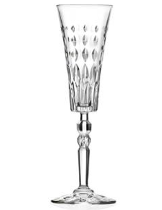 Calice flute 17 cl - Oz 5 2/3 - Dimensioni Ø 7.6 cm x 24.4 h 2