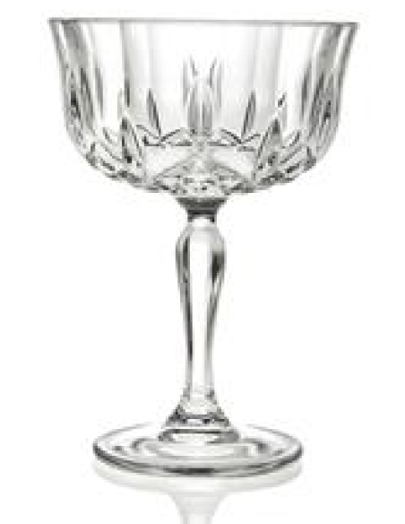 Champagne glass 24 cl - 8 1/4 oz - Dimensions Ø 10 cm x 14 h