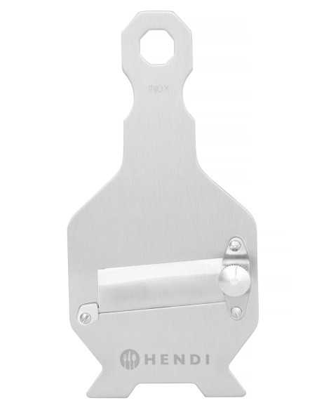 Mandoline for truffles - In stainless steel - Thickness from 0.2 to 3 mm - 220 x 85h mm