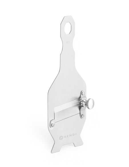 Mandoline for truffles - In stainless steel - Thickness from 0.2 to 3 mm - 220 x 85h mm