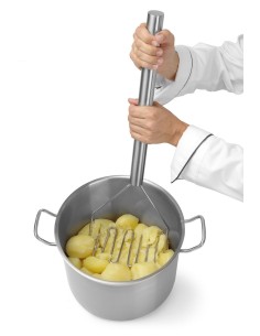Prensa de patatas - En acero inoxidable - mm 200 x 130 x... 2