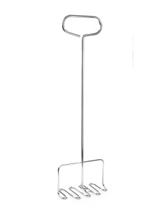 Schiaccia patate - In acciaio inox - mm 180 x 85 x 600h