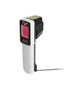 Temómetro infrarrojo digital con sonda- Temperatura...