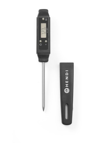 Pocket thermometer with probe - Digital - Temperature -40/+200 °C - mm 150 x 20 x 15h