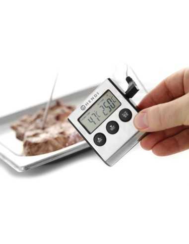 Termometro da arrosto con timer - Digitale -...