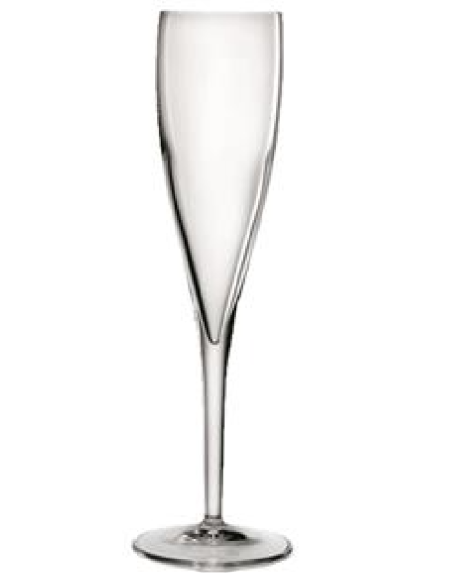 Champagne glass 18.5 cl - Oz 6 1/2 - Dimensions Ø 7 cm x 23.4 h