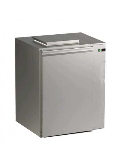 Box refrigerato per rifiuti -N. 1 contenitore da litri 120/140 - Motore remoto - cm 95 x 87,5 x 121 h