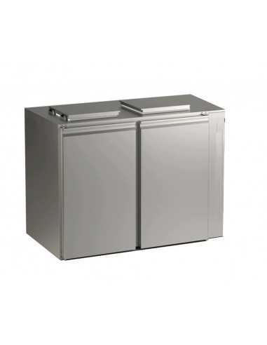 Caja de basura refrigerada - N. 2 contenedores...