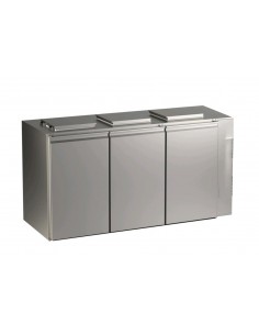 Caja de basura refrigerada - N. 3 contenedores de 120...