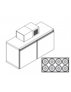 Box refrigerato per fusti birra - Temperatura +2°/+10°C -...