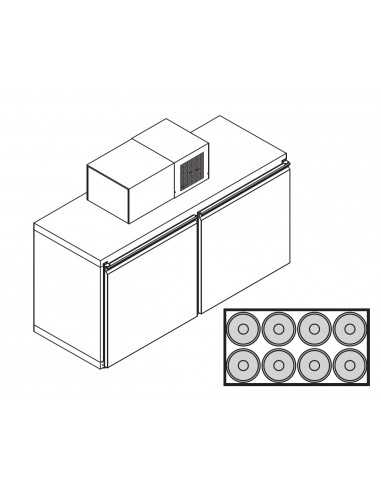 Refrigerated box for beer kegs - Temperature...