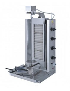 Gyros - Macchina cuoci kebab a gas - N. 4 zone - Carne 70...