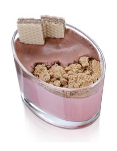 Oval cup 9 cl - 3 1/4 oz - Dimensions 6.5 x 6.5...