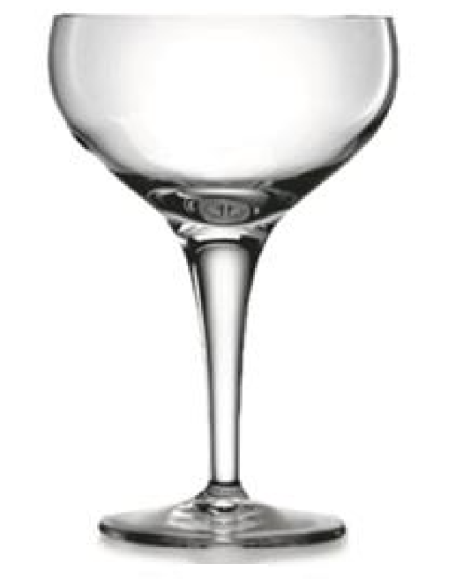 Copa de champán 22,5 cl - 7 1/2 oz - Dimensiones Ø 9,5 cm x 14 h