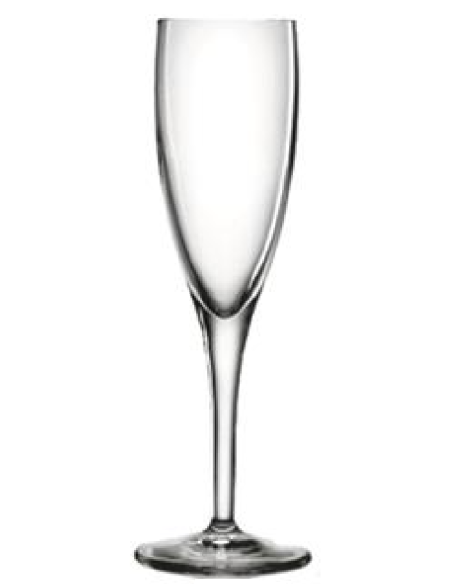 Copa flauta 11,5 cl - 3 3/4 oz - Dimensiones Ø 6 cm x 18,2 h