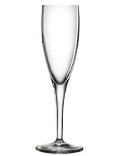 Flute goblet 11.5 cl - 3 3/4 oz - Dimensions Ø 6 cm x 18.2 h 2