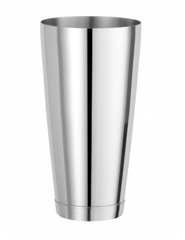 Boston shaker glass - In stainless steel - Capacity Lt. 0.8 - mm Ø 90 x 175h