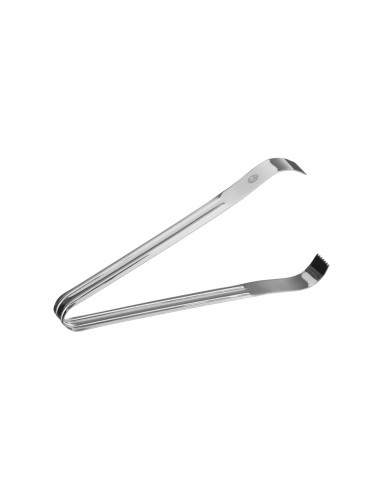 Tongs for ice cubes - 2 pieces - In stainless steel - Length mm 180