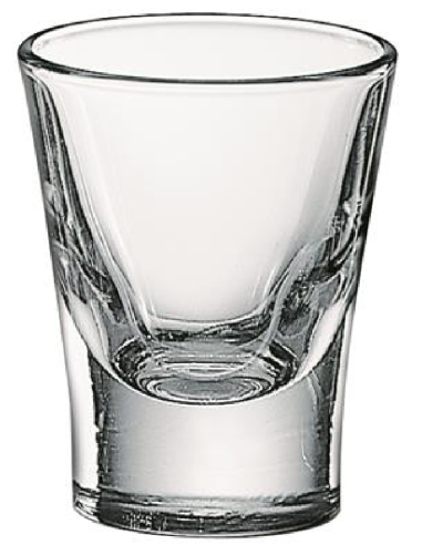 Bicchiere 5.5 cl - Oz 2 - Dimensioni Ø 5.8 cm x 7 h