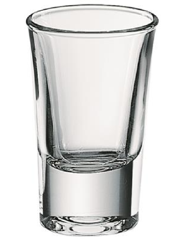 Bicchiere 3.5 cl - Oz 1 1/4 - Dimensioni Ø 4.5 cm x 7 h