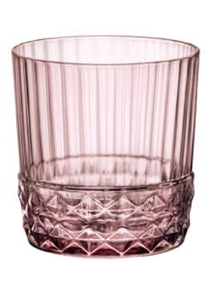 Bicchiere 30 cl - Oz 10 1/8 - Colore Lilac Rose - Dimensioni Ø 8.35 cm x 8.35h