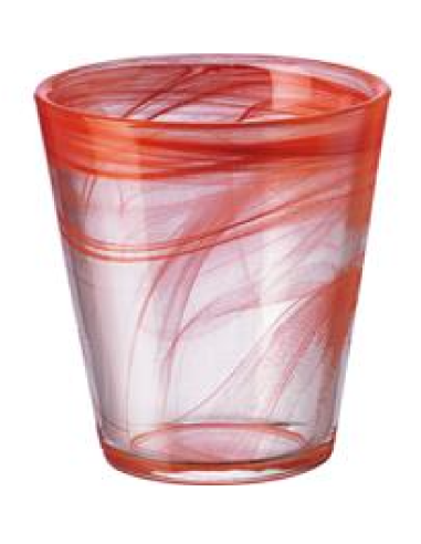 copy of Glass 37 cl - Oz 12 1/2 - Coral color -...