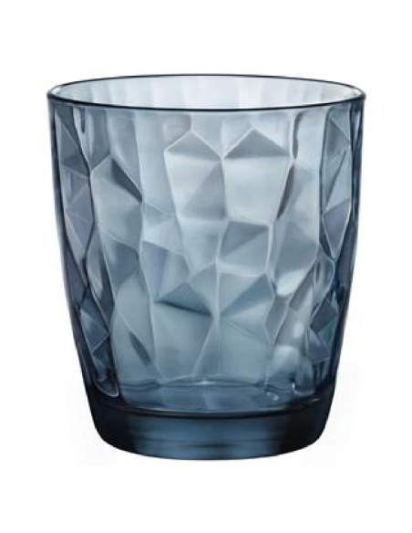 Bicchiere 30.5 cl - Oz 10 1/4 - Colore blu - Dimensioni Ø 8.4 cm x 9.2 h