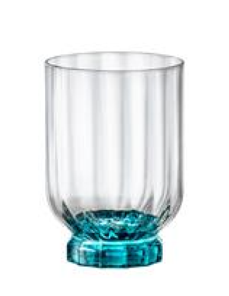 Bicchiere 37.5 cl - Oz 12 5/8 - Colore Lucent Blue - Dimensioni Ø 7.8 cm x 11.3 h