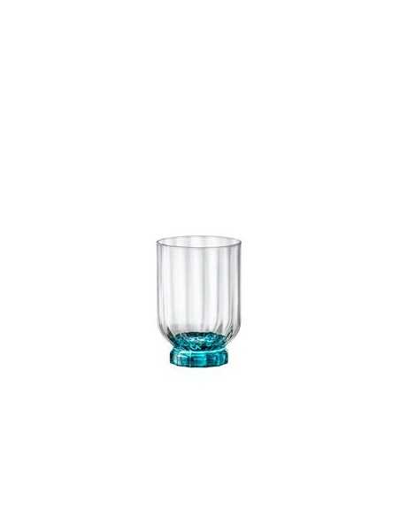 Bicchiere 37.5 cl - Oz 12 5/8 - Colore Lucent Blue - Dimensioni Ø 7.8 cm x 11.3 h
