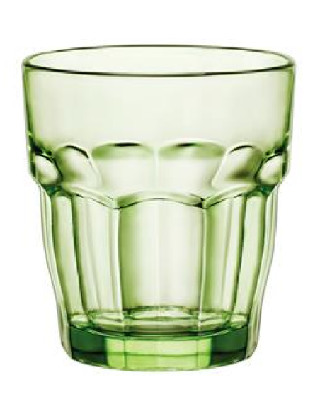 Bicchiere 27 cl - Oz 9 1/4 - Colore verde - Dimensioni Ø 8.4 cm x 9.25 h