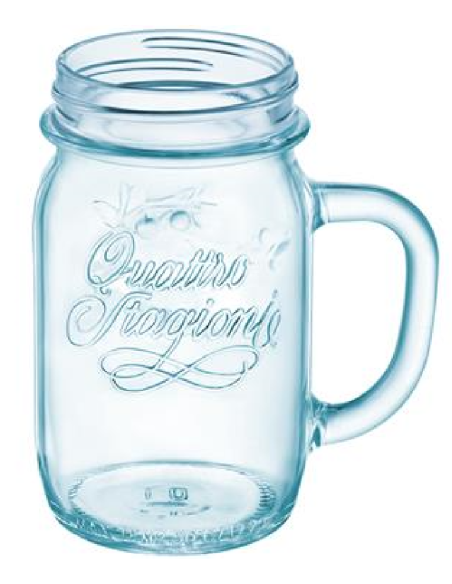 copia de Vaso 41.5 cl - 14 oz - Color azul claro - Dimensiones Ø 8.5 cm x 13.6 h
